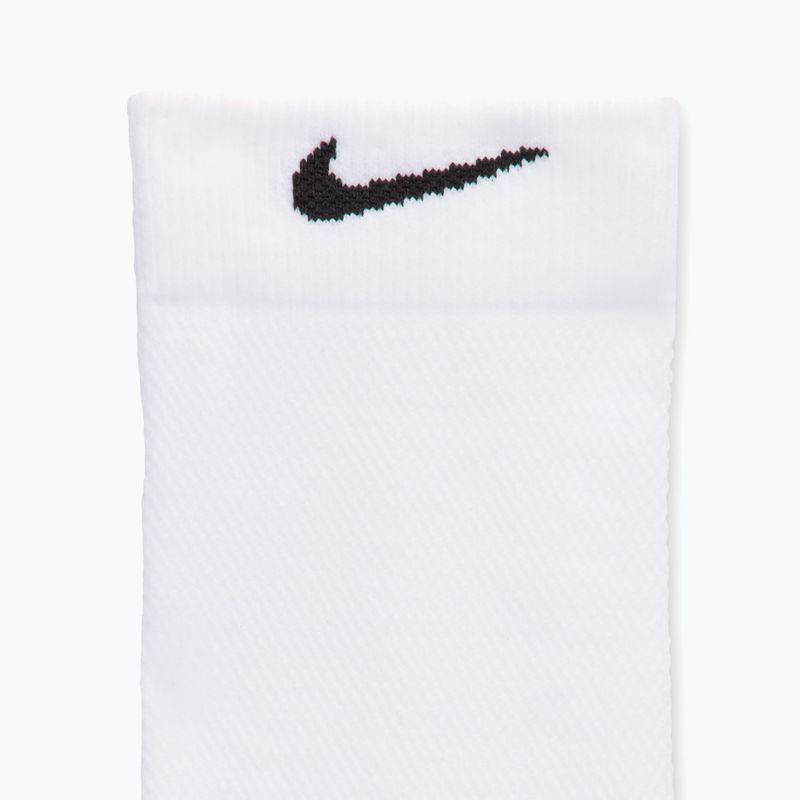 Kojinės Nike Running Midweight Crew white/volt/black 4