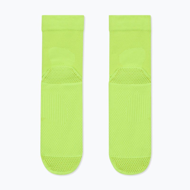 Kojinės Nike Running Lightweight Micro Crew volt/bright cactus/black/bright cactus 3