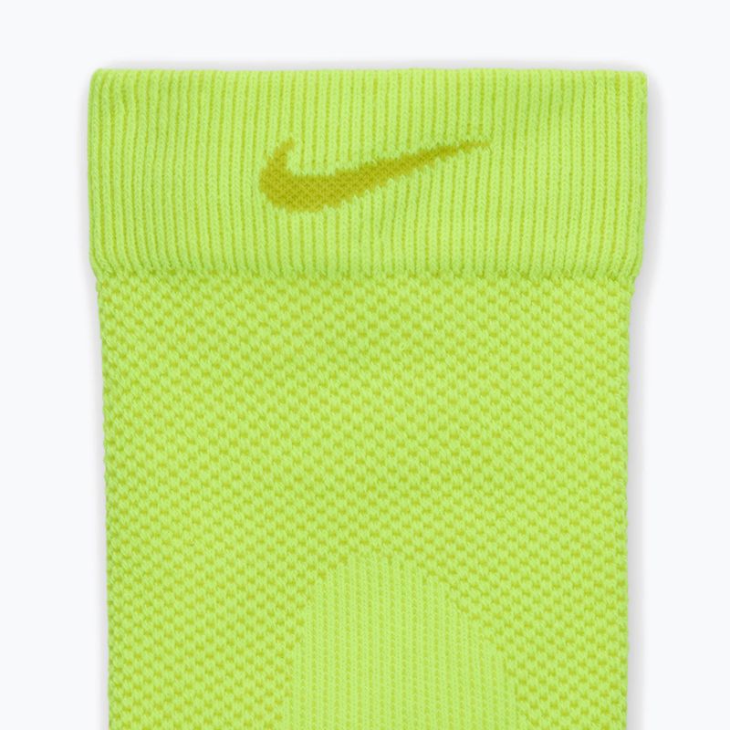 Kojinės Nike Running Lightweight Micro Crew volt/bright cactus/black/bright cactus 4
