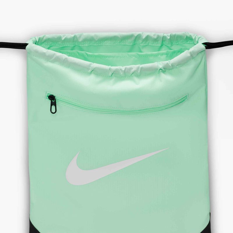 Nike Brasilia 9.5 18 l mėtinis putų/juodas/baltas krepšys 4