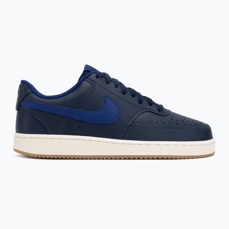 Vyriški "Nike Court Vision Low" vidurnakčio tamsiai mėlyni/ giliai karališki mėlyni/sail batai 2
