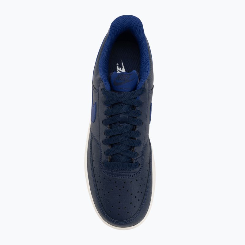 Vyriški "Nike Court Vision Low" vidurnakčio tamsiai mėlyni/ giliai karališki mėlyni/sail batai 5