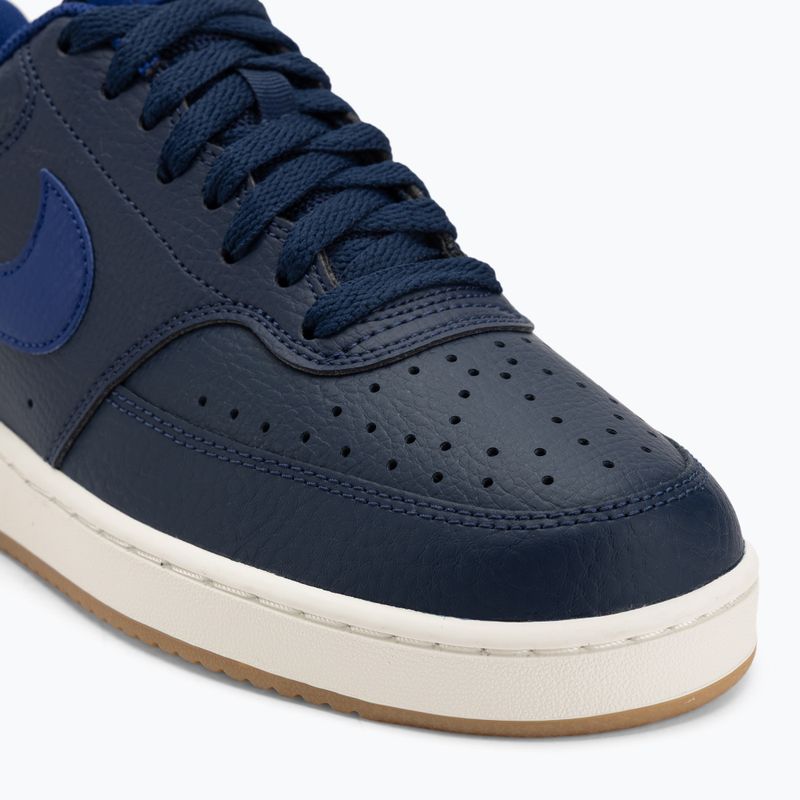 Vyriški "Nike Court Vision Low" vidurnakčio tamsiai mėlyni/ giliai karališki mėlyni/sail batai 7