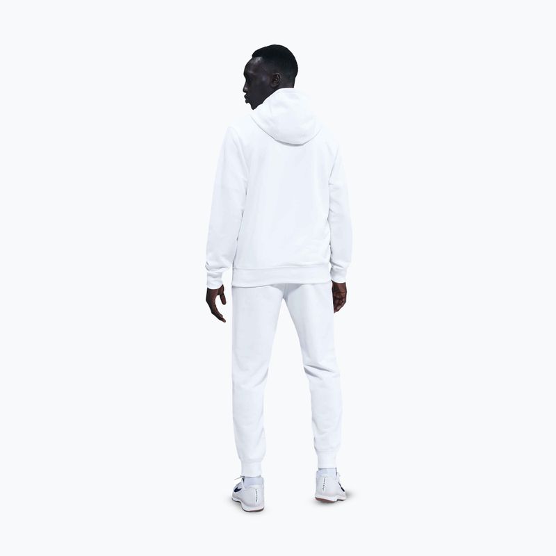 Vyriškas teniso džemperis Nike Court Dri-Fit Heritage French Terry Hoodie white/black 3