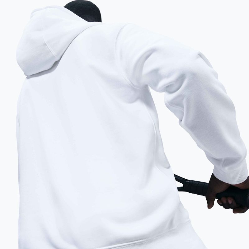 Vyriškas teniso džemperis Nike Court Dri-Fit Heritage French Terry Hoodie white/black 5