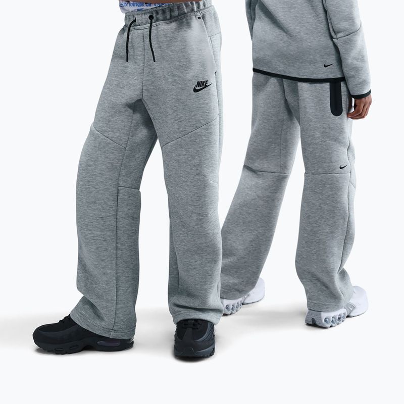 Vaikiškos kelnės Nike Sportswear Tech Fleece dark grey heather/black/black