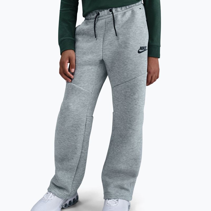 Vaikiškos kelnės Nike Sportswear Tech Fleece dark grey heather/black/black 3