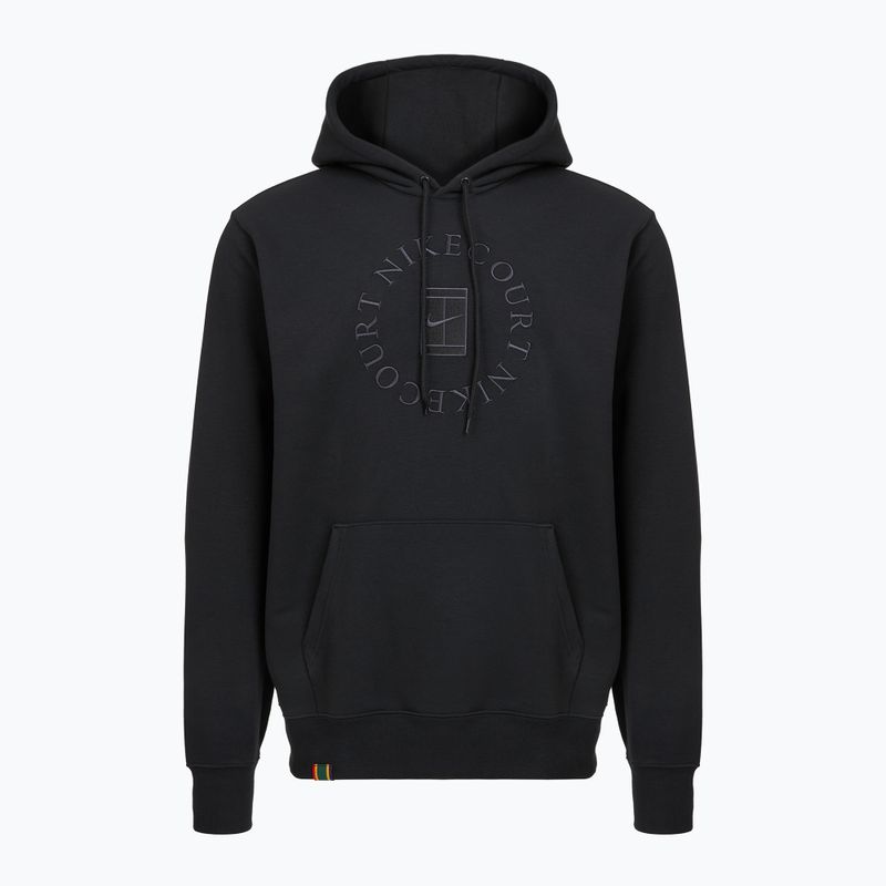 Vyriškas teniso džemperis Nike Court Dri-Fit Heritage French Terry Hoodie black/anthracite 6