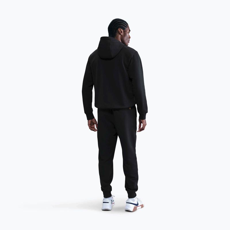 Vyriškas teniso džemperis Nike Court Dri-Fit Heritage French Terry Hoodie black/anthracite 3