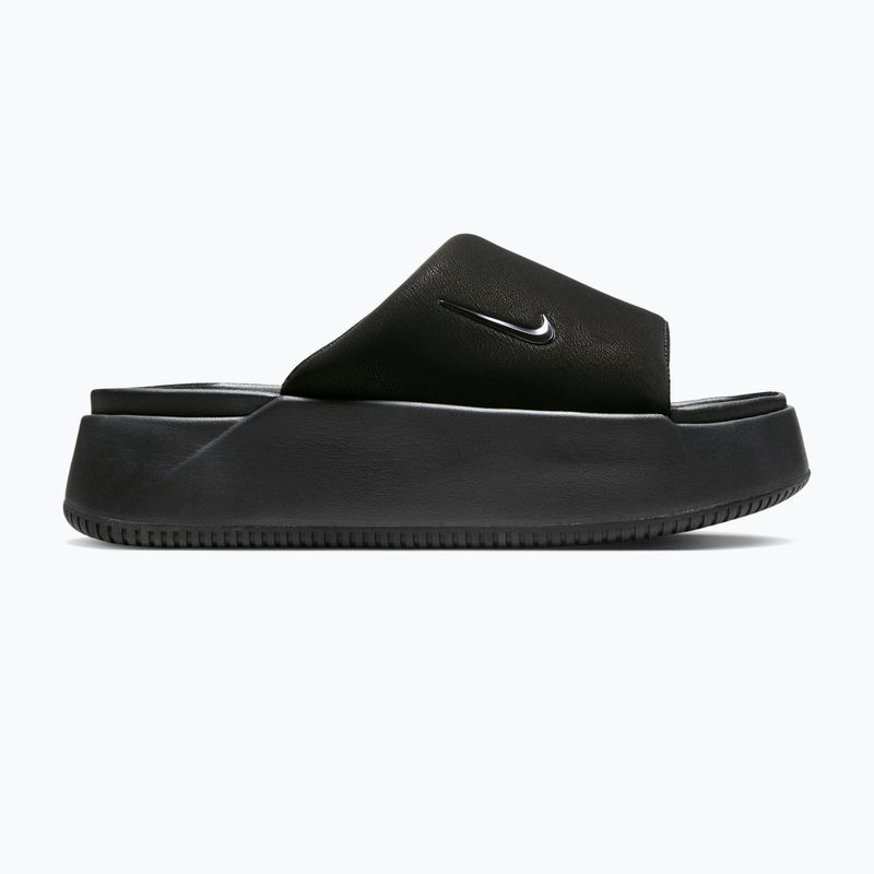 Moteriškos šlepetės Nike Calm Elevation black/black