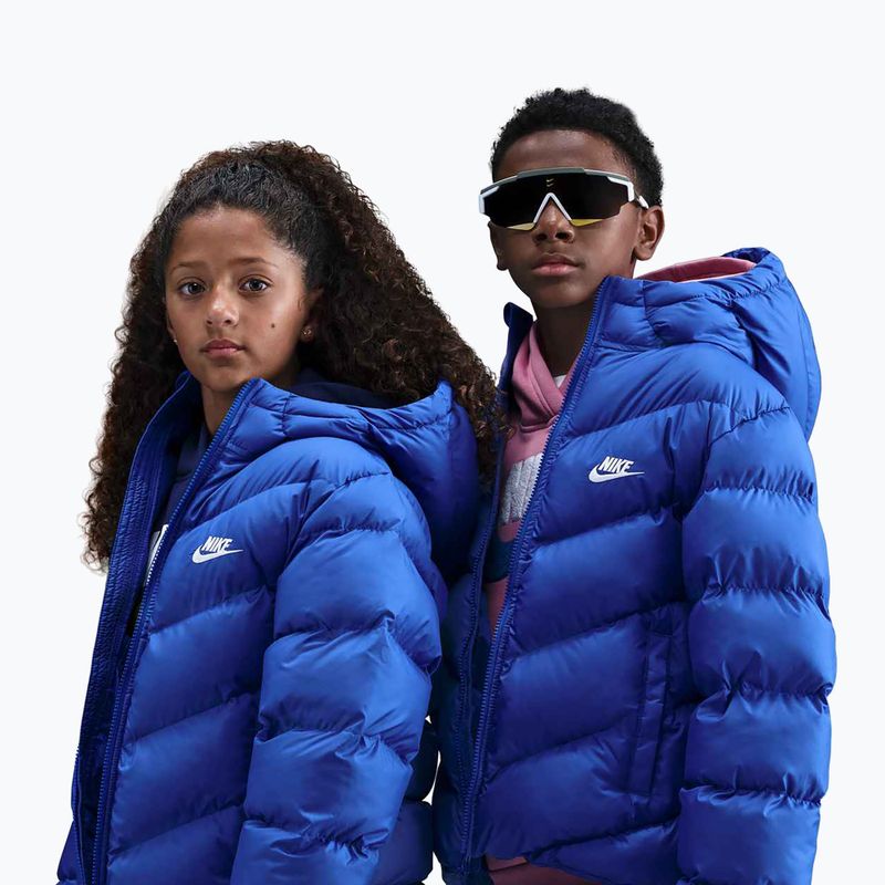 Vaikiška striukė su pašiltinimu Nike Sportswear All Day Play Game Royal/White 5