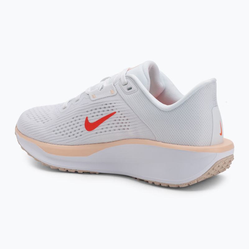 Moteriški bėgimo batai Nike Quest 6 white / bright crimson / washed coral 3
