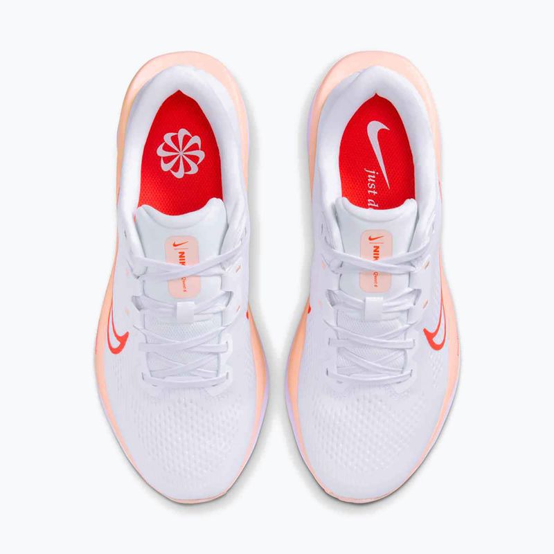 Moteriški bėgimo batai Nike Quest 6 white / bright crimson / washed coral 7