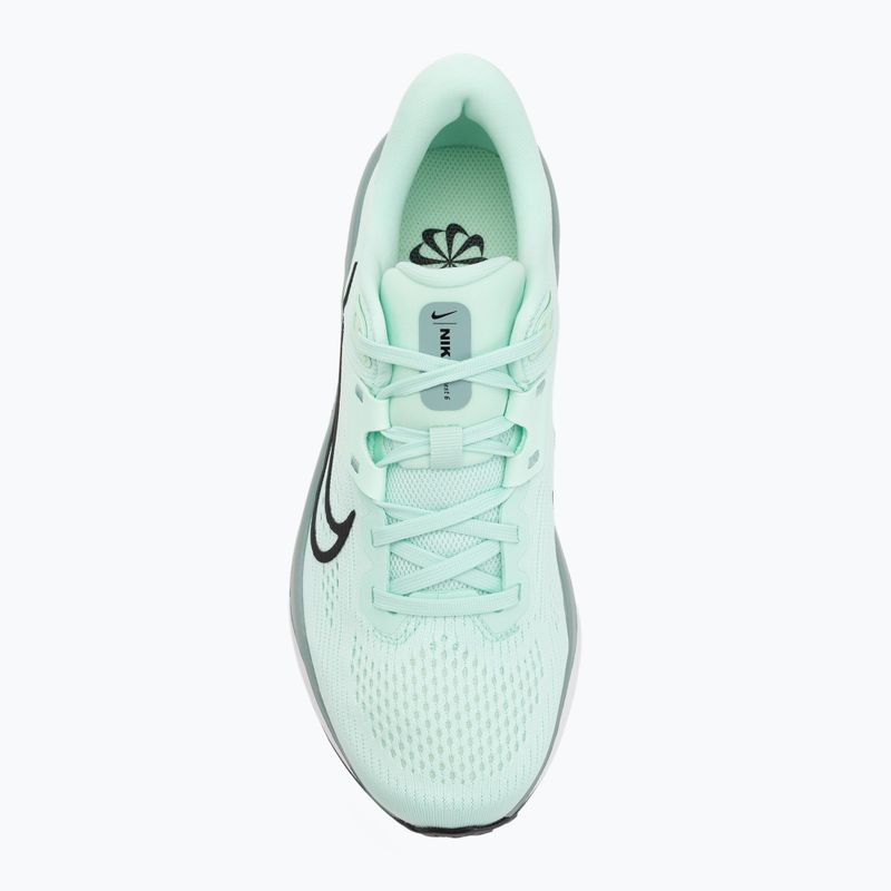Moteriški bėgimo batai Nike Quest 6 mint foam / black / cannon / white 5