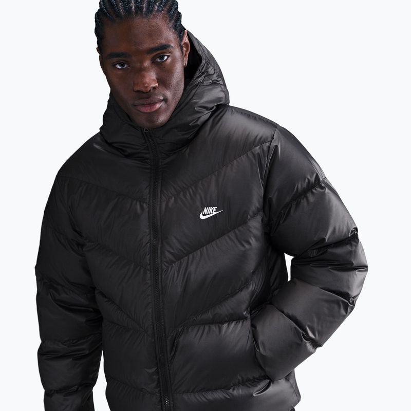Vyriška pūsta striukė Nike Windrunner black/black/white 4