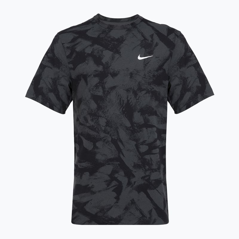 Vyriški marškinėliai Nike Hyverse Dri-Fit UV antracitinės/baltos spalvos 5