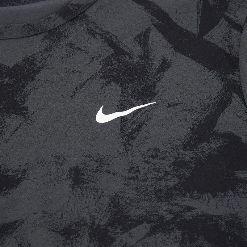 Vyriški marškinėliai Nike Hyverse Dri-Fit UV antracitinės/baltos spalvos 7