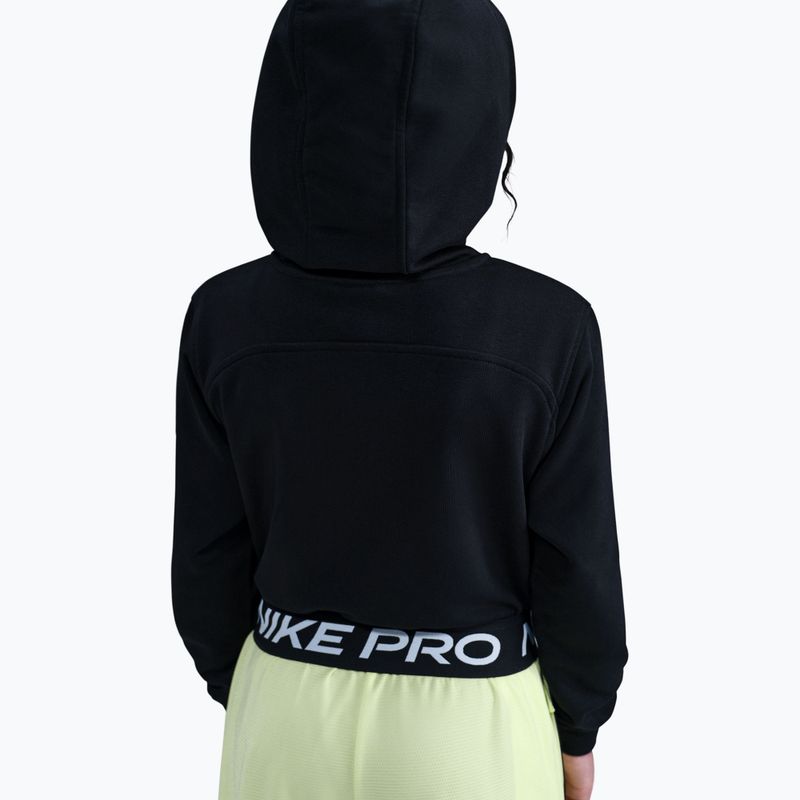 Vaikiškas džemperis Nike Pro Fleece black/black/black/white 4