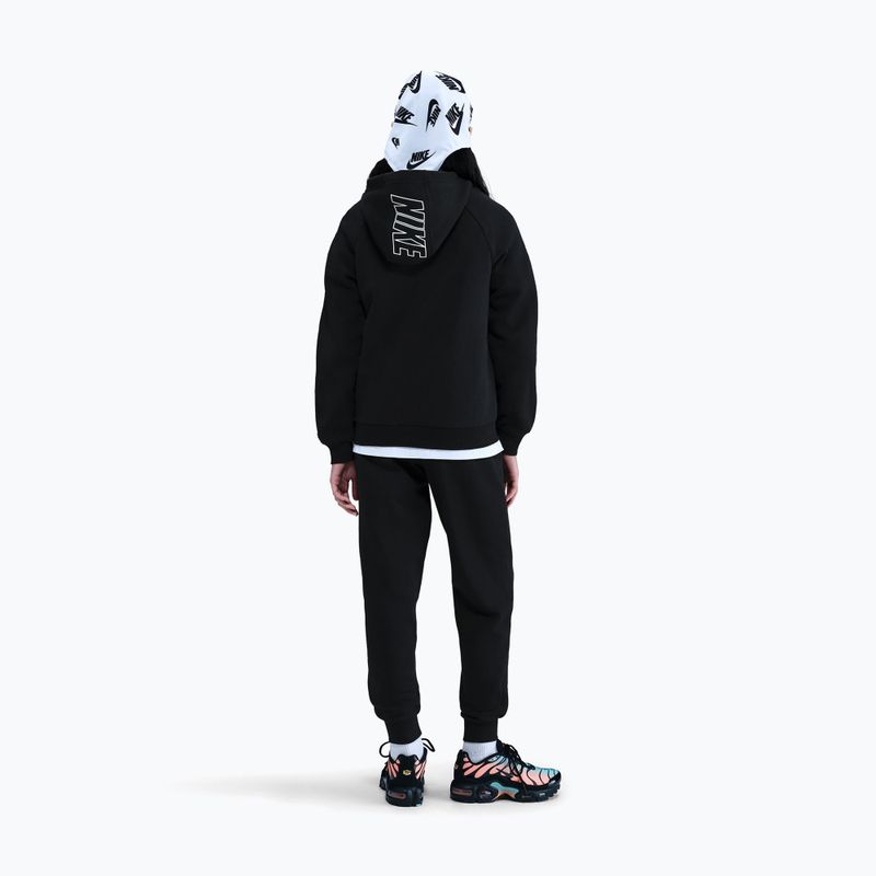 Vaikiškas treningas Nike Sportswear Club Fleece Hooded black/black/white/white 6