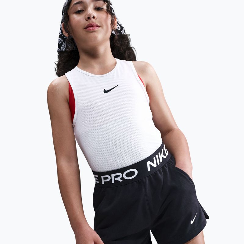 Vaikiški šortai Nike Pro Fleece black/black/black/white 5