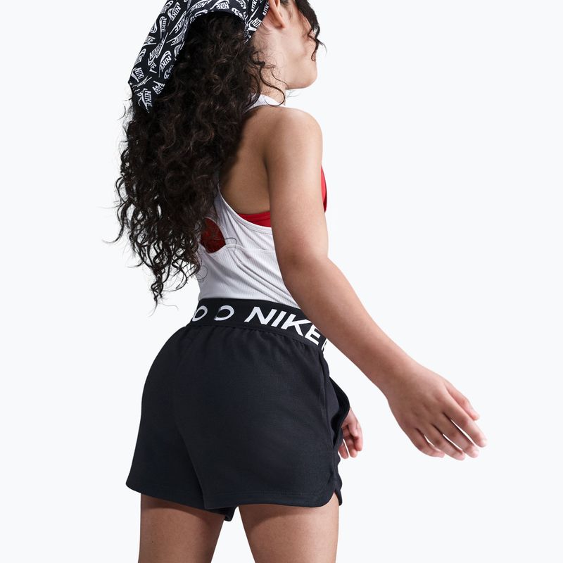 Vaikiški šortai Nike Pro Fleece black/black/black/white 6