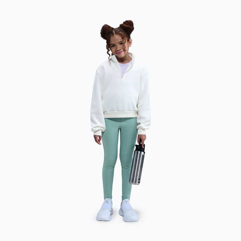 Vaikiškos tamprės Nike One Dri-Fit High-Waisted cannon/white 2