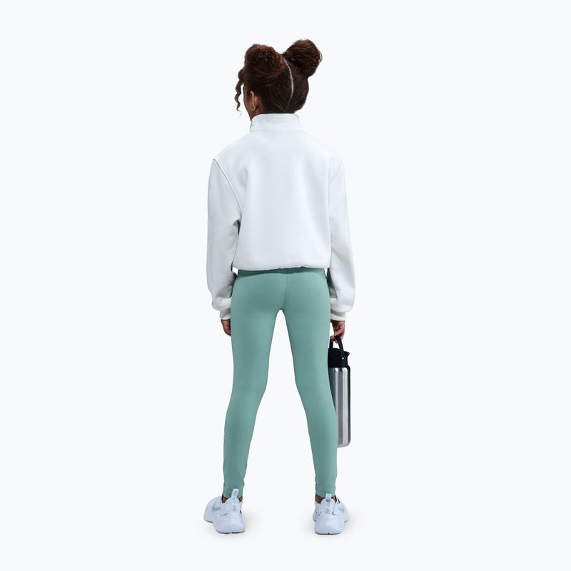 Vaikiškos tamprės Nike One Dri-Fit High-Waisted cannon/white 4