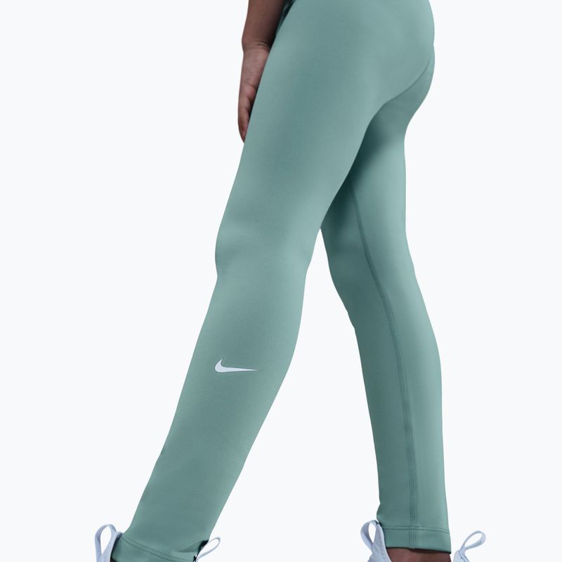 Vaikiškos tamprės Nike One Dri-Fit High-Waisted cannon/white 6