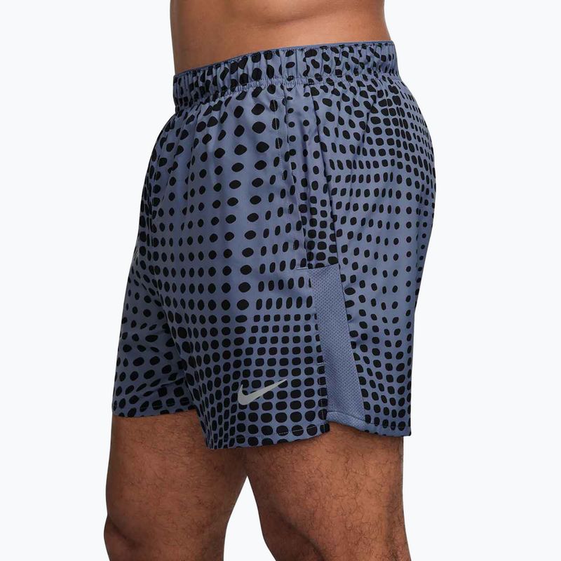 Vyriški šortai Nike Dri-Fit Challenger 5" Brief-Lined world indigo 4