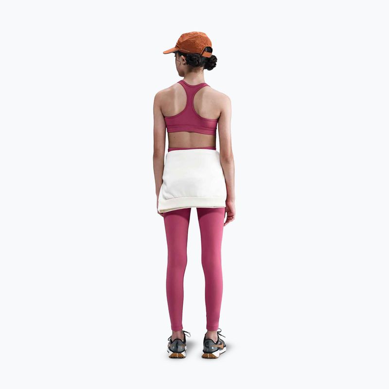 Vaikiškos tamprės Nike One Dri-Fit High-Waisted sweet beet/white 3