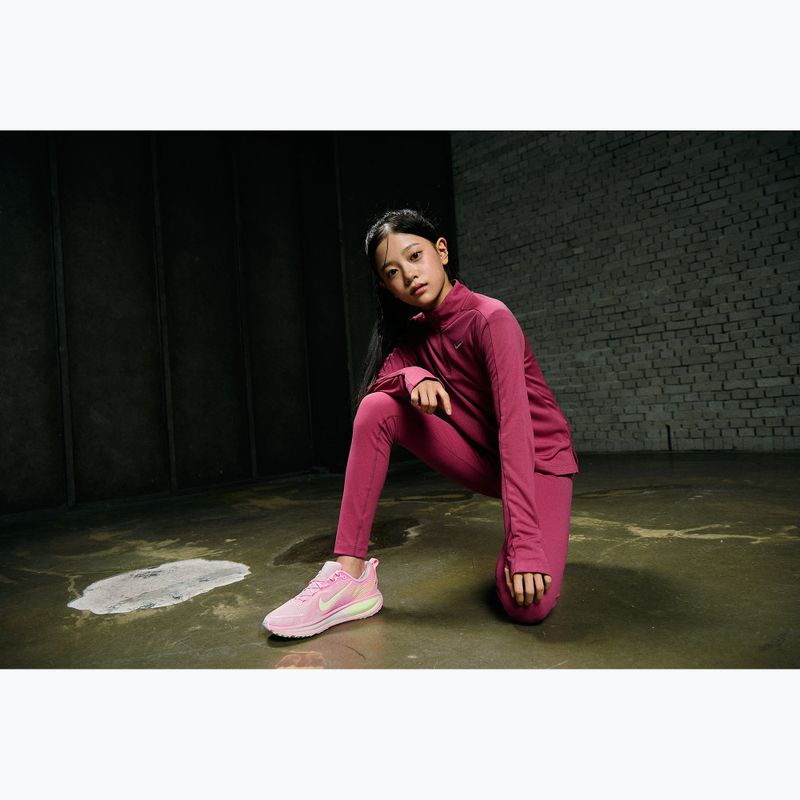 Vaikiškos tamprės Nike One Dri-Fit High-Waisted sweet beet/white 9