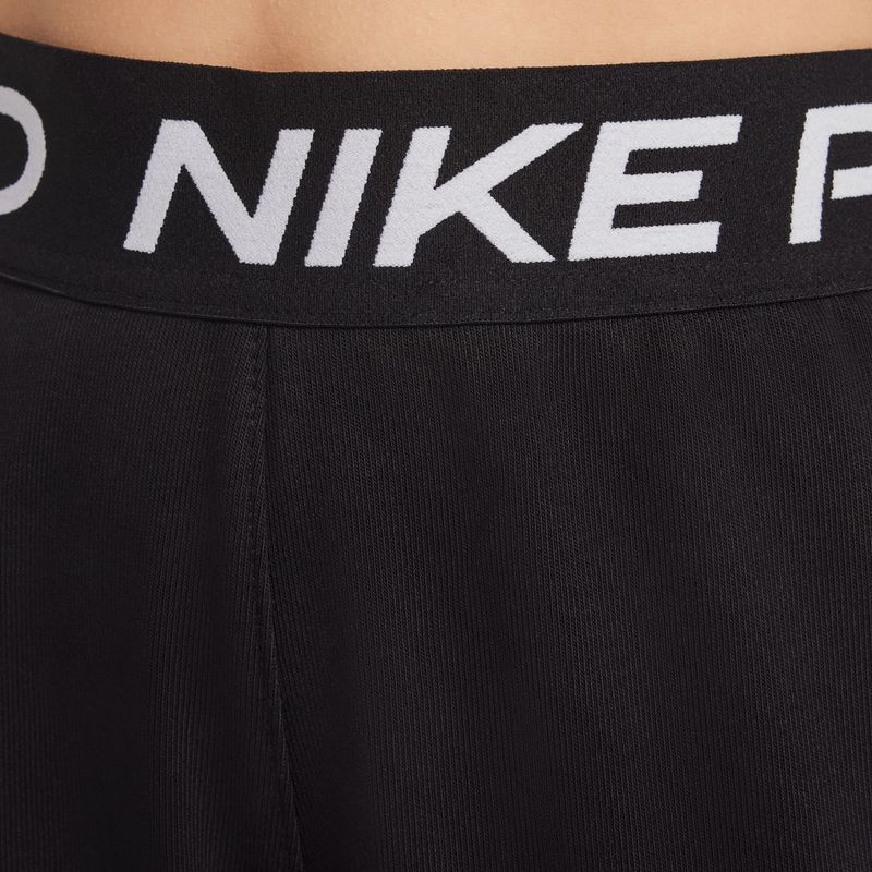 Vaikiškos kelnės Nike Pro Fleece black/black/black/white 5