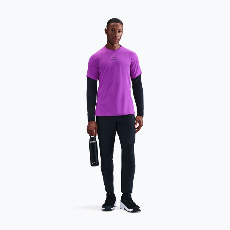 Vyriški treniruočių marškinėliai Nike Pro Training Dri-Fit vivid purple/black 2