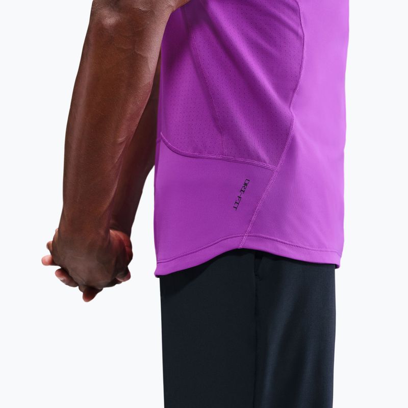 Vyriški treniruočių marškinėliai Nike Pro Training Dri-Fit vivid purple/black 5