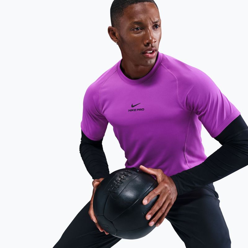 Vyriški treniruočių marškinėliai Nike Pro Training Dri-Fit vivid purple/black 6