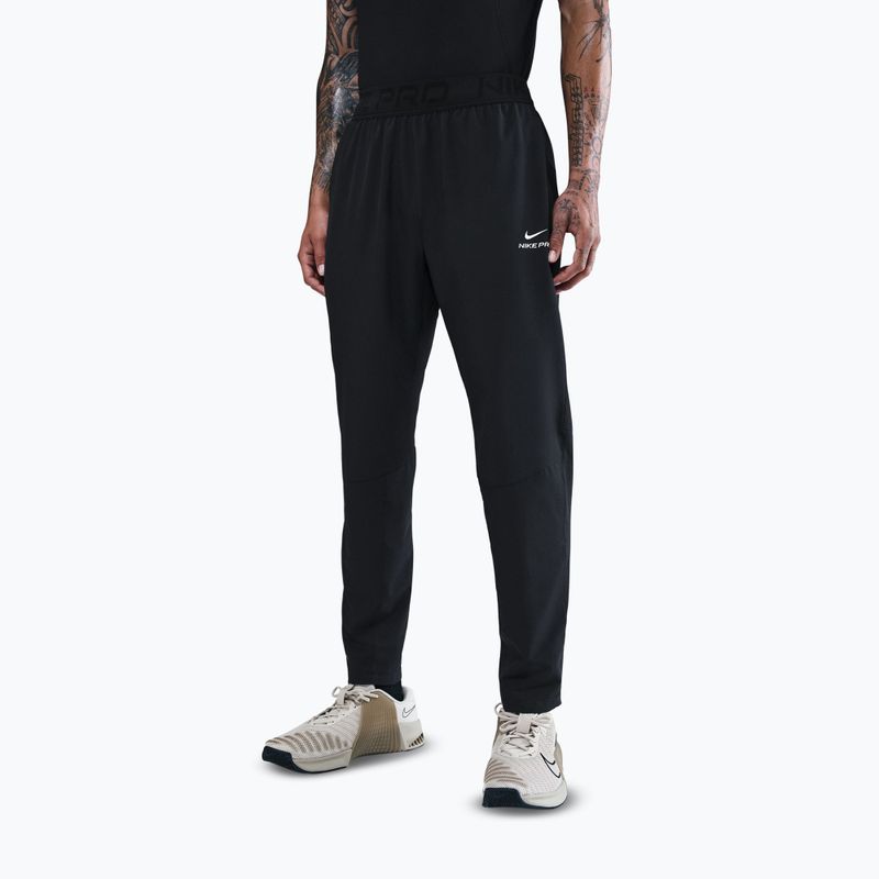 Vyriškos kelnės Nike Pro Training Dri-Fit juoda/balta
