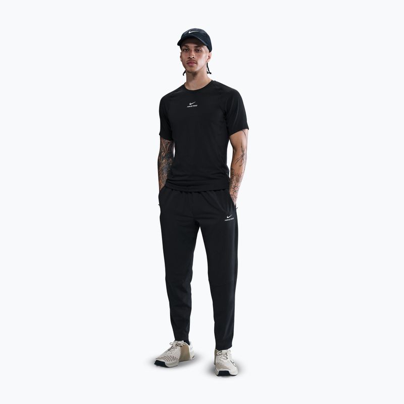 Vyriškos treniruočių kelnės Nike Pro Training Dri-Fit black/white 2