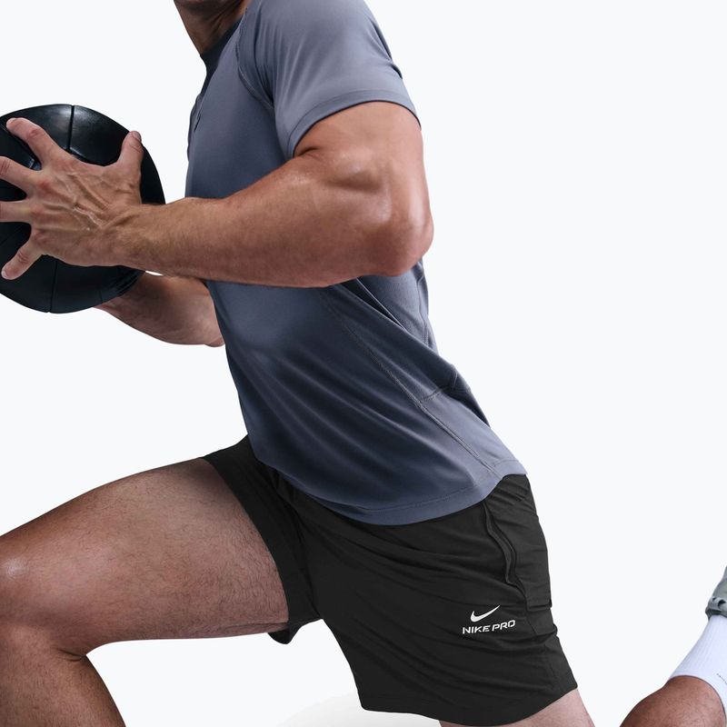 Vyriški Nike Pro Training Dri-Fit 6" šortai black/white 5