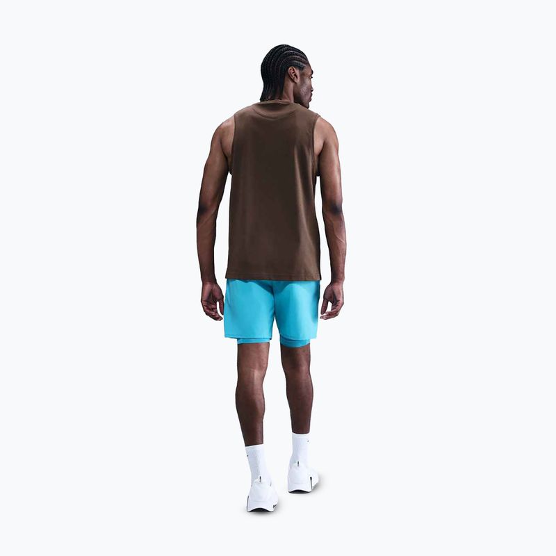 Vyriški marškinėliai Nike Primary Dri-Fit Versatile baroque brown/baroque brown 3