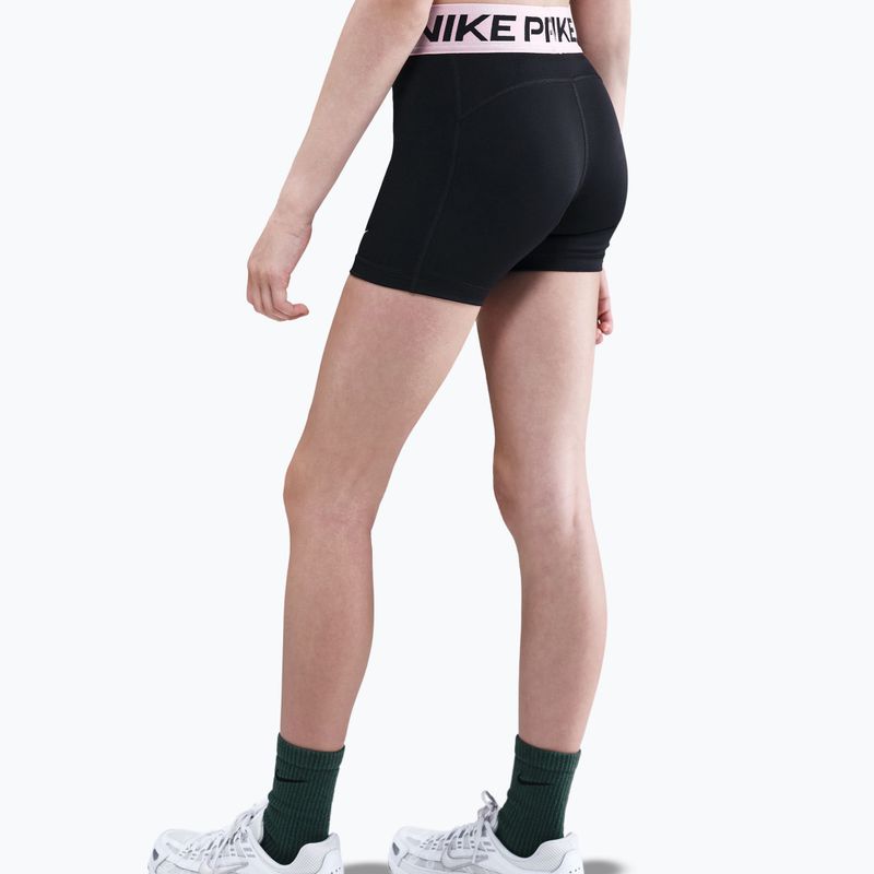 Vaikiški šortai Nike Pro black/med soft pink/white 5