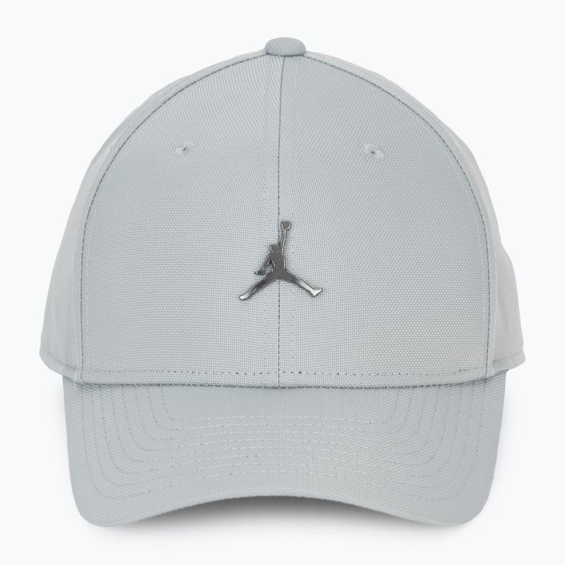 Kepurė su snapeliu Jordan Rise Structured Metal Jumpman light smoke grey/R511 2