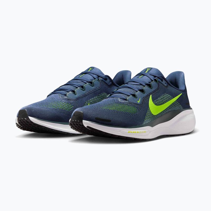 Vyriški bėgimo bateliai Nike Pegasus 41 sanded purple/seaweed/cannon/volt 3
