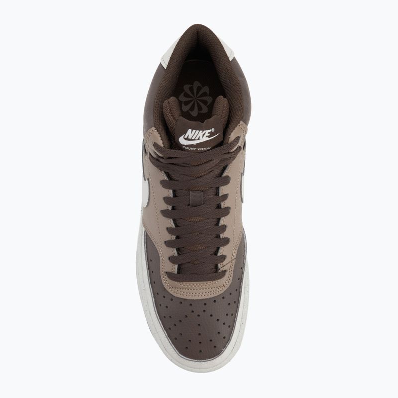 Vyriški batai Nike Court Vision Mid Next Nature baroque brown/mink brown/light bone 5