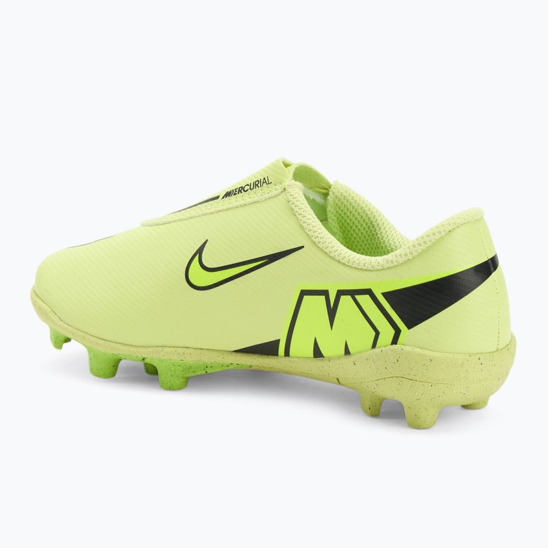 Vaikiški futbolo bateliai Nike Mercurial Vapor 16 Club FG/MG limelight/hyper crimson/volt 3