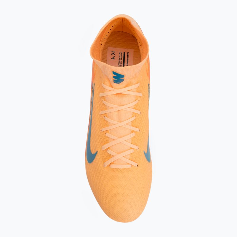Vyriški futbolo bateliai Nike Mercurial Superfly 10 Pro Kylian Mbappe FG melon tint/igloo 5