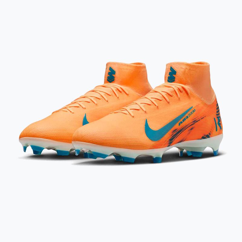 Vyriški futbolo bateliai Nike Mercurial Superfly 10 Pro Kylian Mbappe FG melon tint/igloo 10