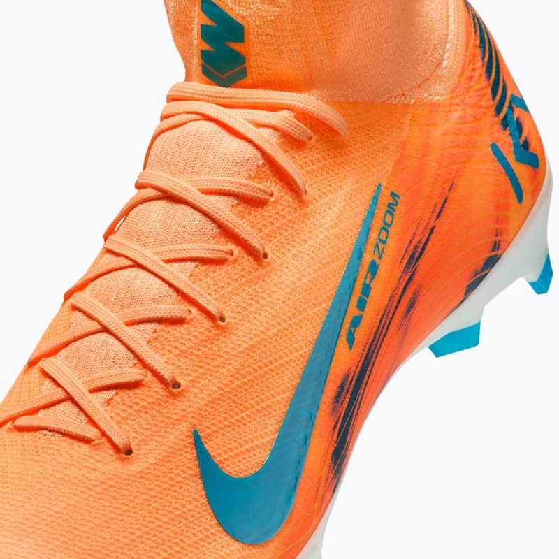 Vyriški futbolo bateliai Nike Mercurial Superfly 10 Pro Kylian Mbappe FG melon tint/igloo 14