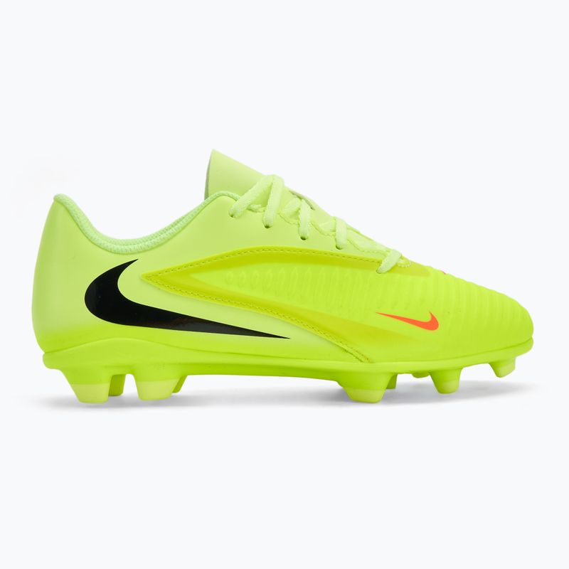 Vaikiški futbolo bateliai Nike Phantom 6 Low Club MG hyper crimson/limelight/black 2
