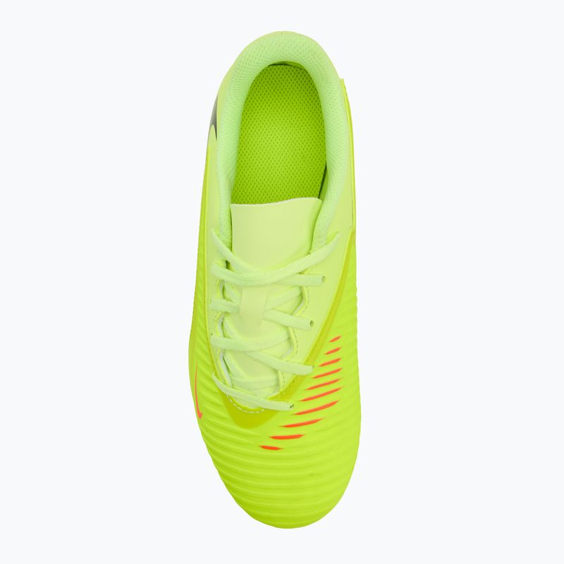Vaikiški futbolo bateliai Nike Phantom 6 Low Club MG hyper crimson/limelight/black 5