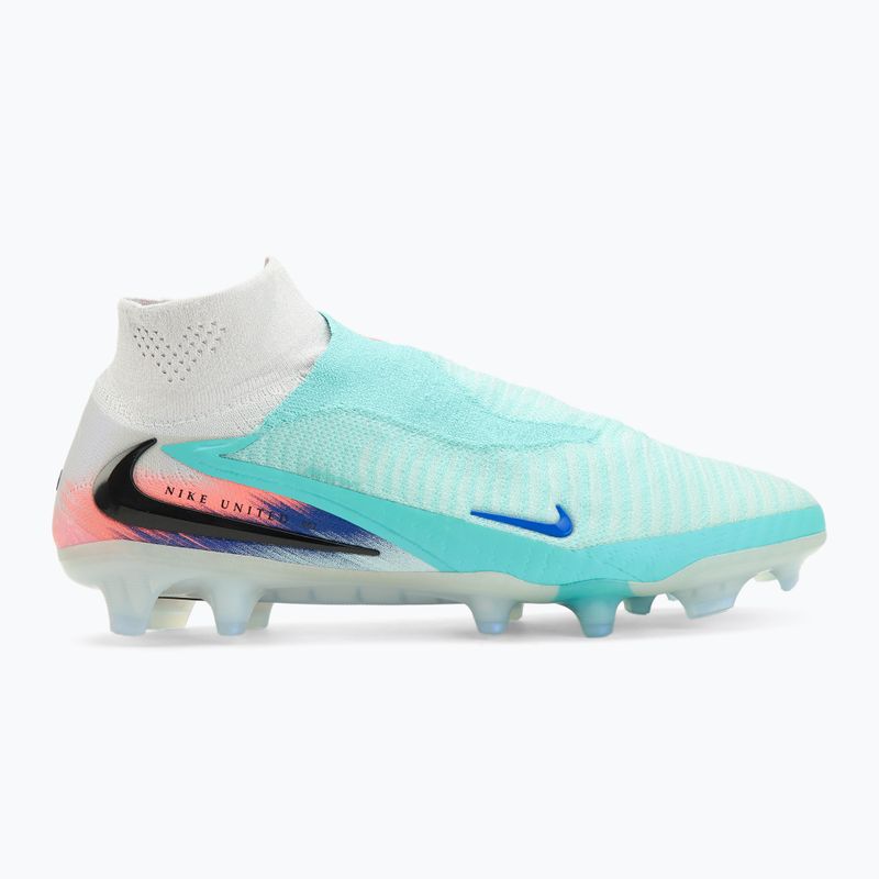 Vyriški futbolo bateliai Nike United Phantom 6 High Elite FG Pistachio Frost/Hyper Orange 2